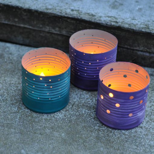 Summer DIY: Tin Can Patio Luminaries – ReSOURCE