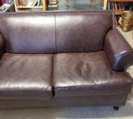HP leather couch HP leather couch