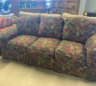 Will floral couch Will floral couch