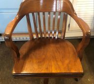 BTV Antique Solid Wood Office Chair BTV Antique Solid Wood Office Chair