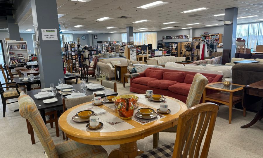 Furniture for sale inside ReSOURCE Williston